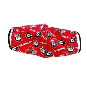 G Georgia university Bulldog Face cover Unisex